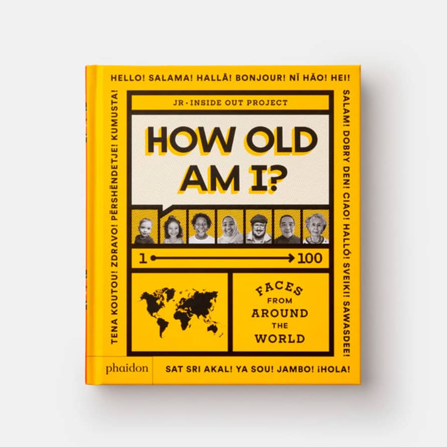 Phaidon Press How Old Am I ?  1–100 Faces from Around the World Reference Book