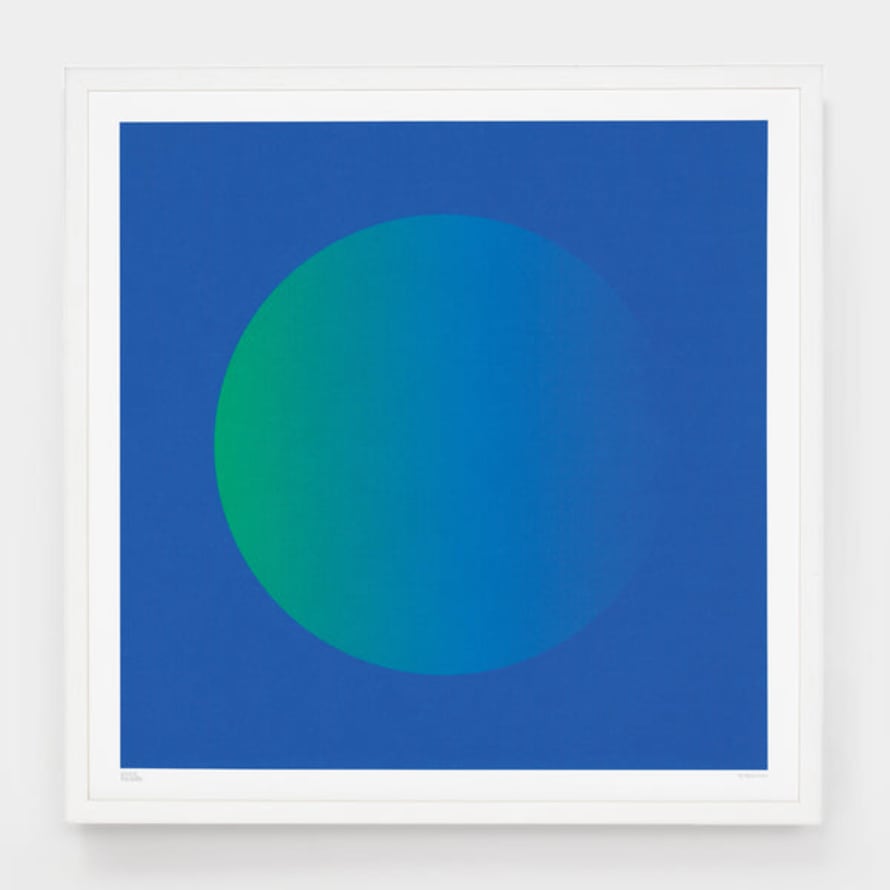 Ryan Carl Unframed Circle Gradient Print