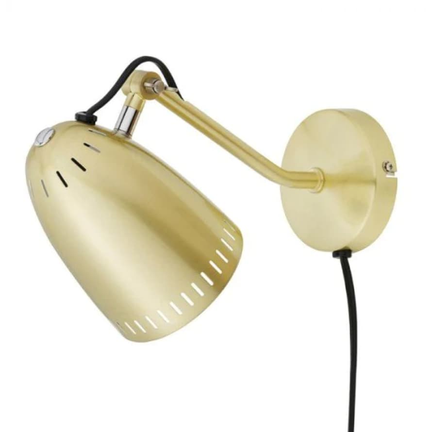 Superliving Dynamo Wall Lamp Brushed Brass