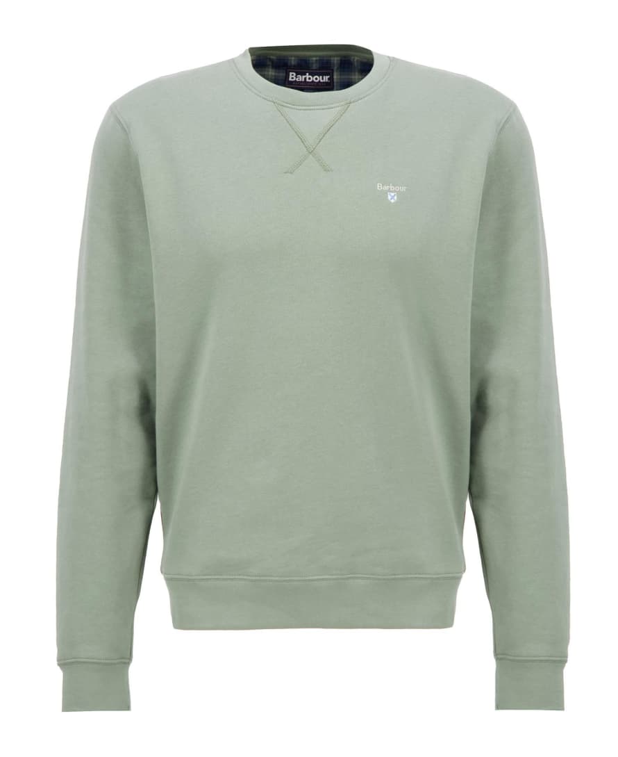 Barbour Barbour Ridsdale Crew-neck Sweatshirt Agave Green