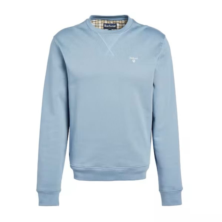 Barbour Barbour Ridsdale Crew-neck Sweatshirt Washed Blue