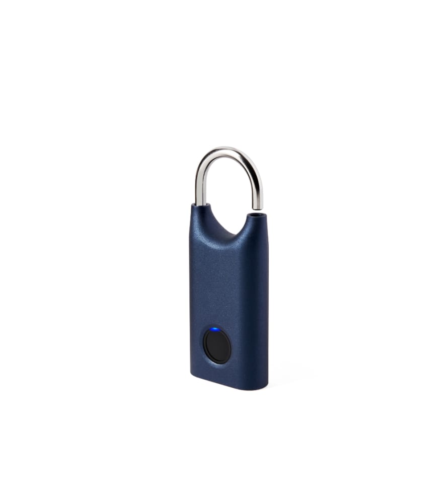 Lexon Blue Biometric Fingerprint Lock