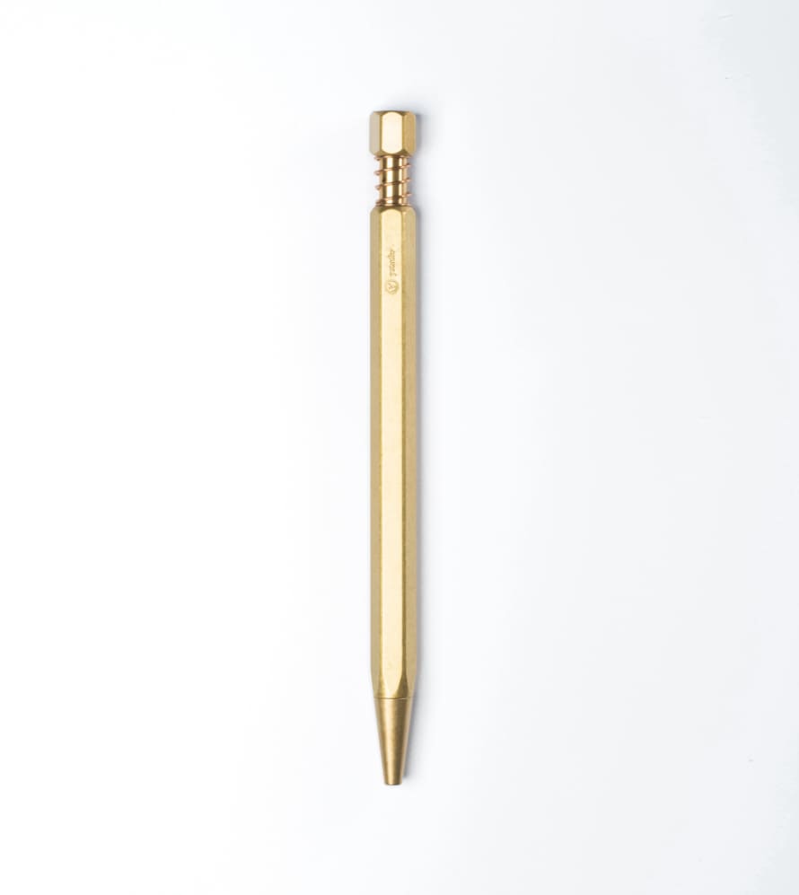 Ystudio Classic Brass Ballpoint Pen
