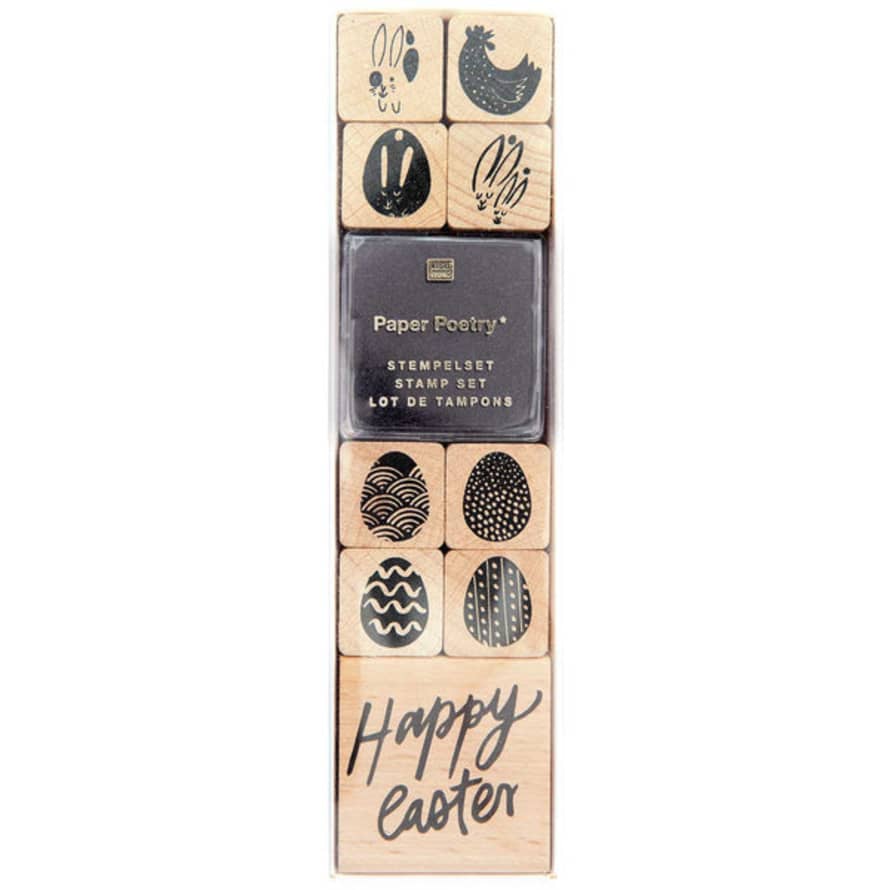 Paper Poetry Happy Easter Stamp Set