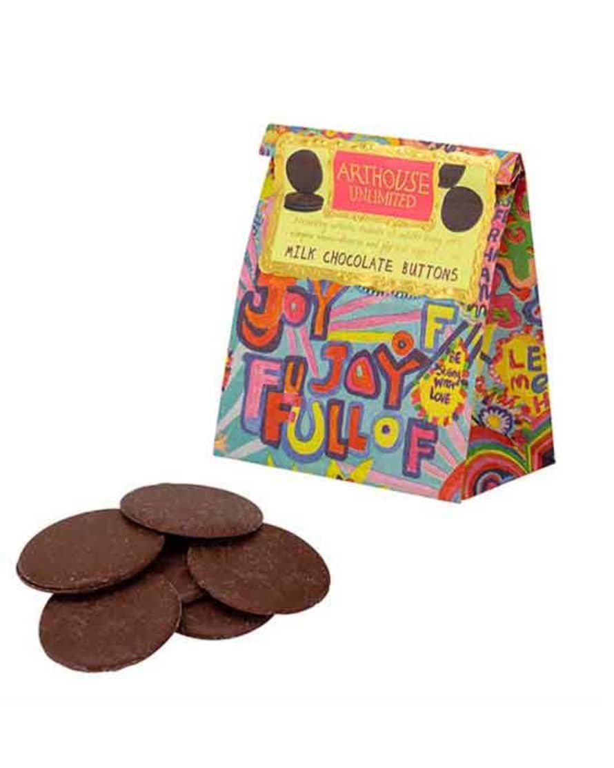 ARTHOUSE Unlimited Full Of Joy Chocolate Buttons, Milk 80g