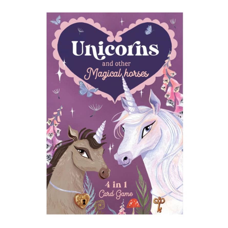 Abrams & Chronicle Books Unicorns & Horses Card Game