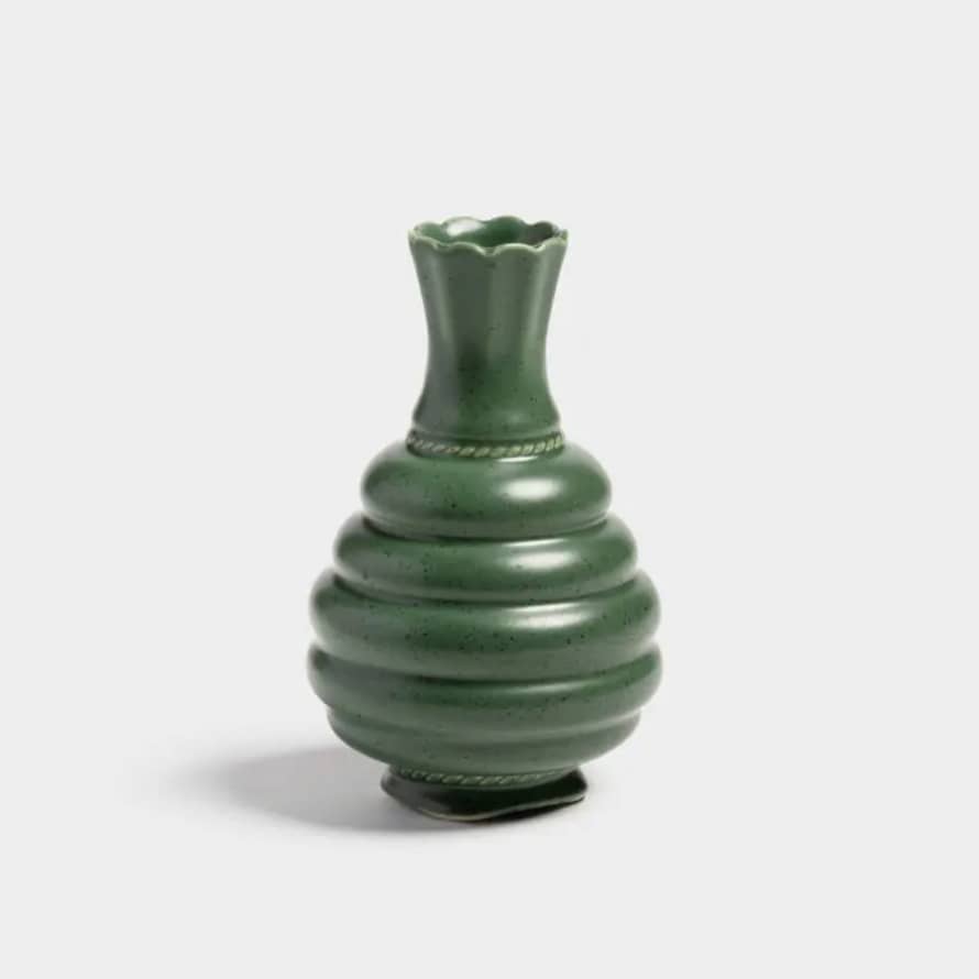 Made by moi Selection Vase vert style vintage