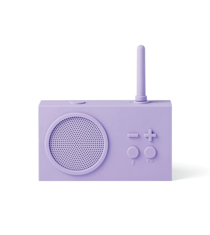 Lexon Lilac Tykho 3 Radio Bluetooth Speaker