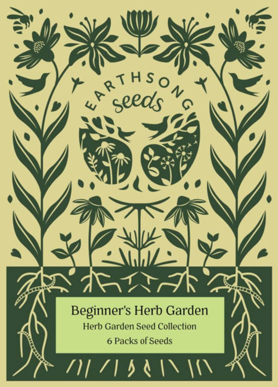 Earthsong seeds Beginner's Herb Garden Seed Pack