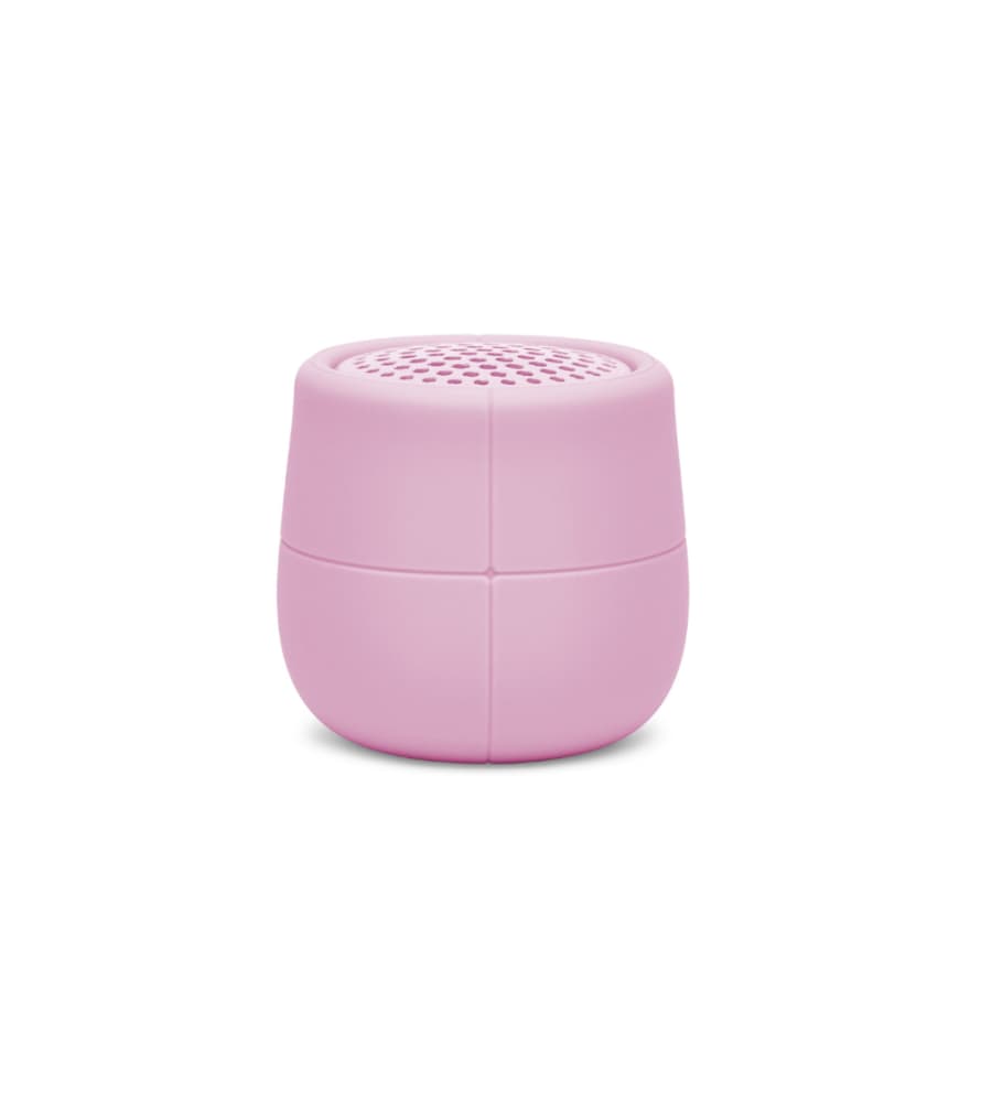 Lexon Pink Mino Waterproof Rechargeable Speaker by Lexon