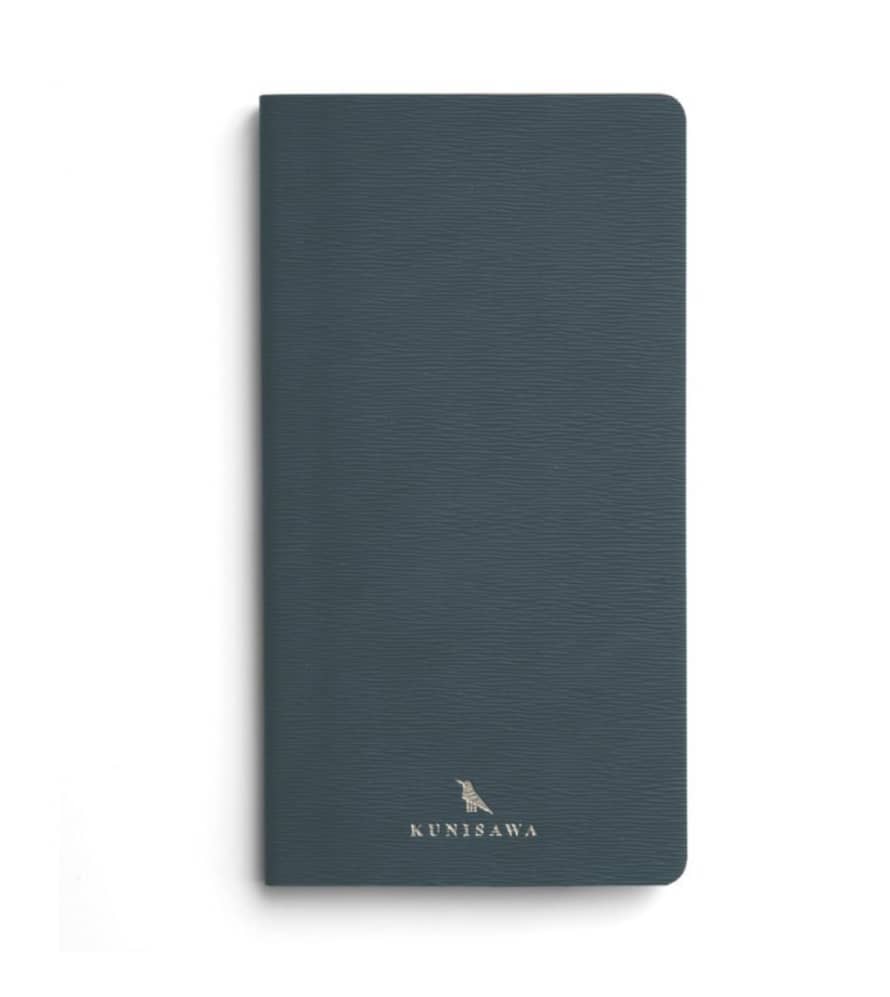 Kunisawa Navy Blue Slim Flex A5 Notebook