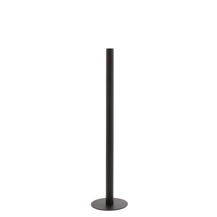 TUSKcollection Ekeberga Metal Floor Candle Sticks Black Three Sizes Available