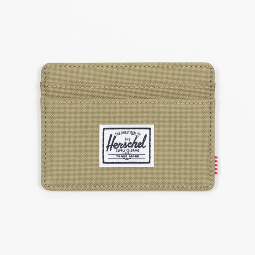 Herschel Supply Co. Charlie RFID Card Holder Wallet in Dried Herb Green