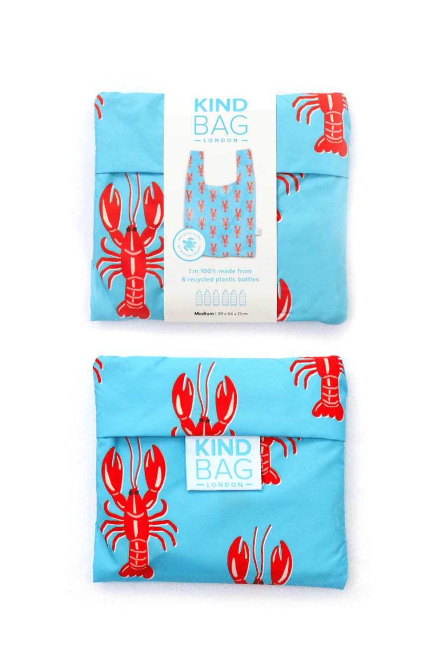 Kind Bag Reusable Medium Shopping Bag - Lobster