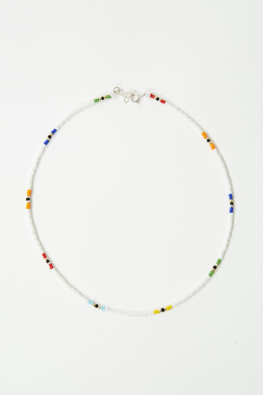 Rhimani Multi Coloured Beaded Necklace