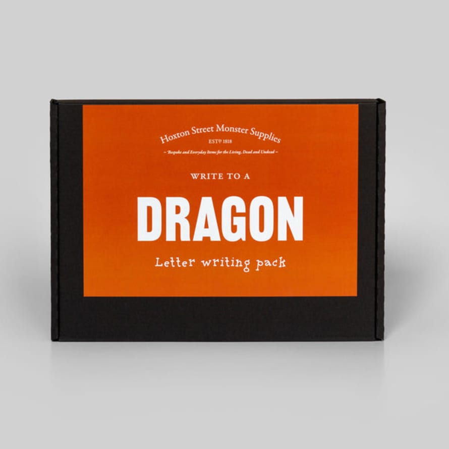 Hoxton Monster Supplies Store Dragon Letter Writing Pack