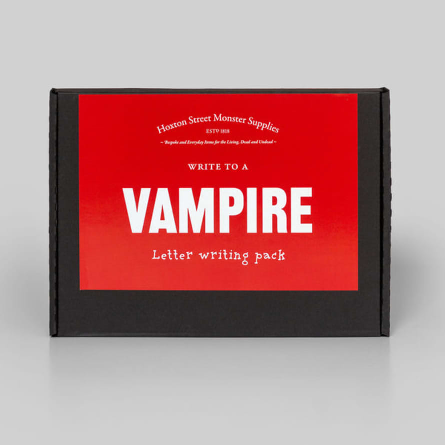 Hoxton Monster Supplies Store Vampire Letter Writing Pack