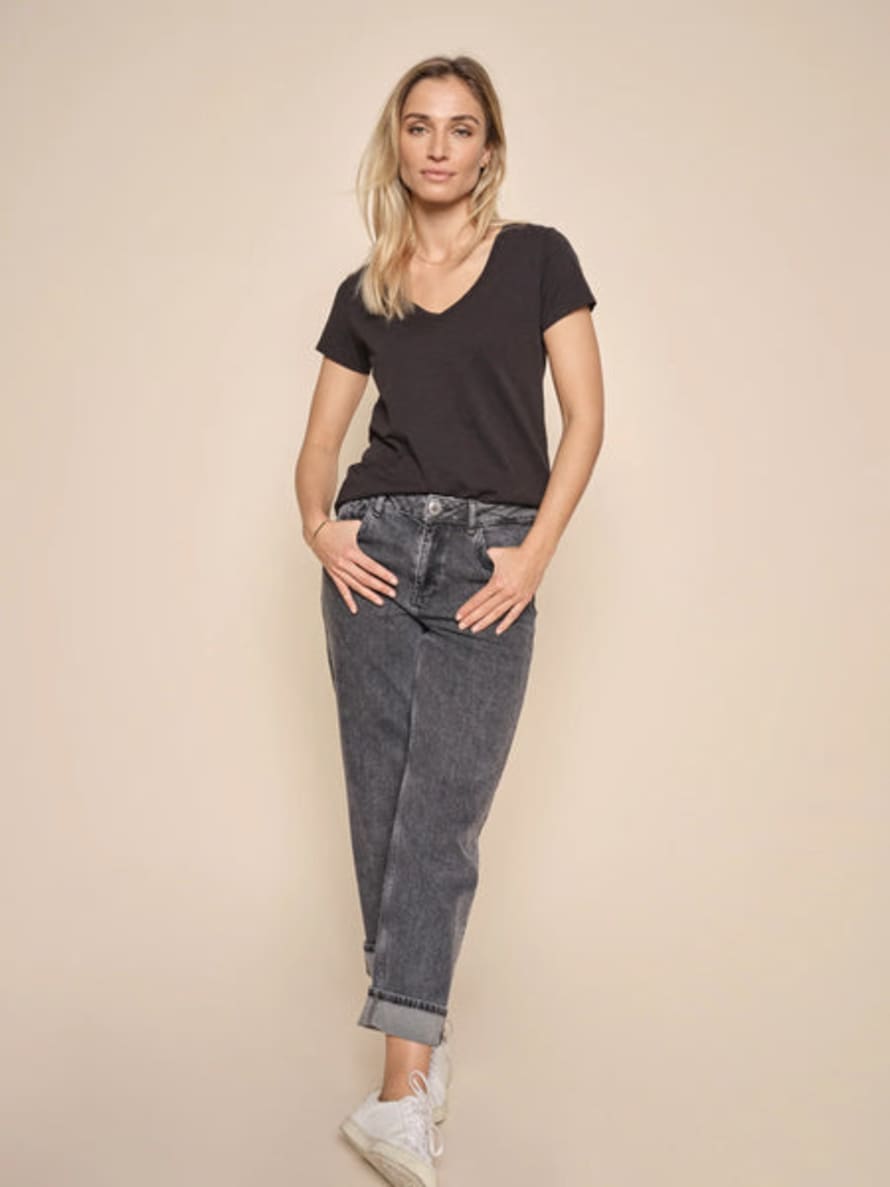 Mos Mosh Stella Spot Jeans - Grey