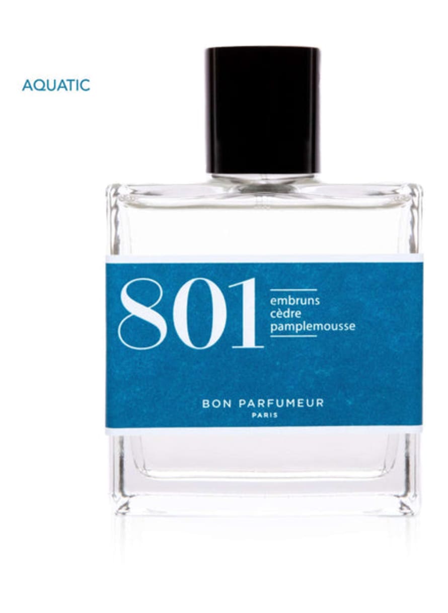 Bon Parfumeur Eau De Parfum 801: Sea Spray, Cedar And Grapefruit