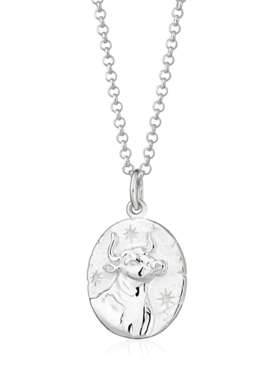 Scream Pretty  Taurus Zodiac Necklace - Silver