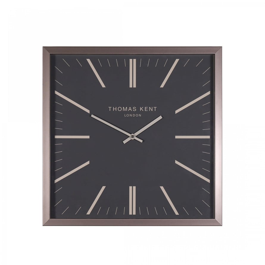 Thomas Kent 40cm Graphite Garrick Wall Clock