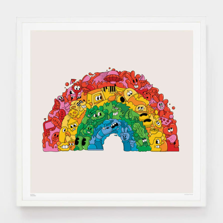 Super Freak Small Super Rainbow Print