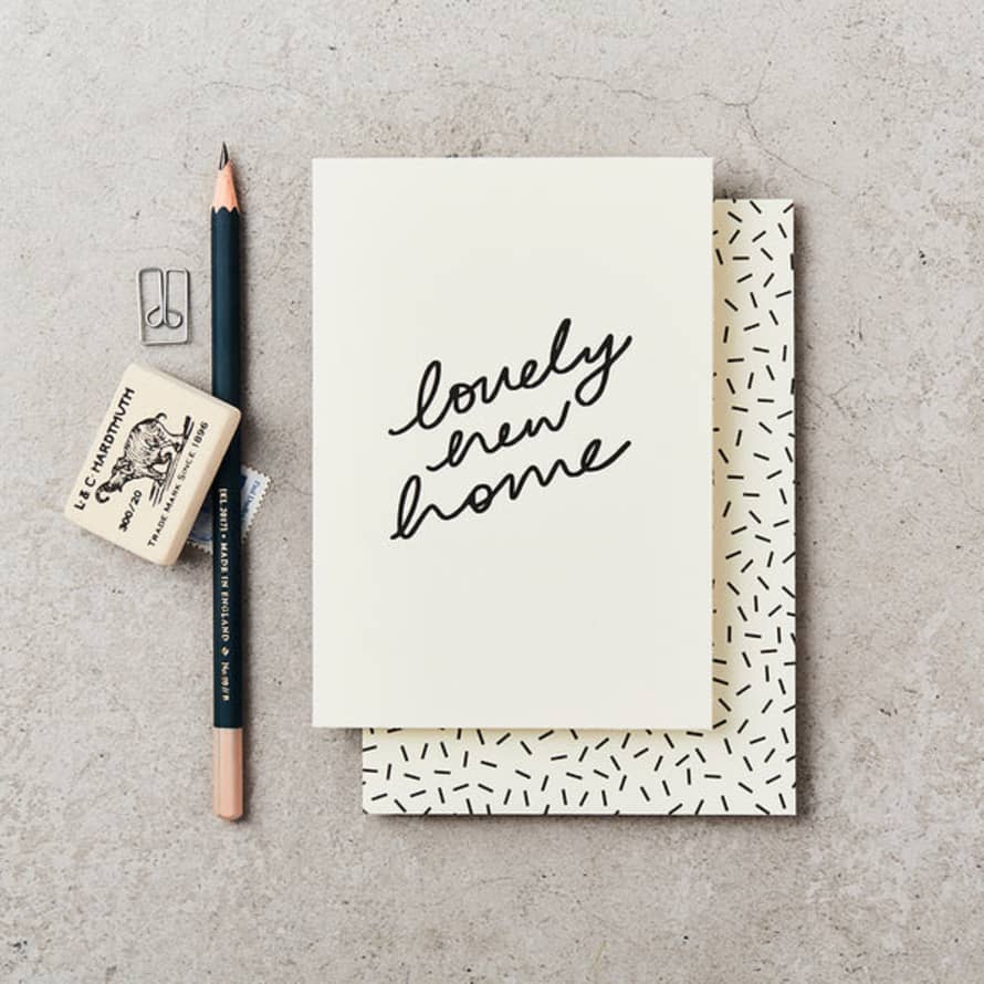 Katie Leamon  Lovely New Home | Greetings Card