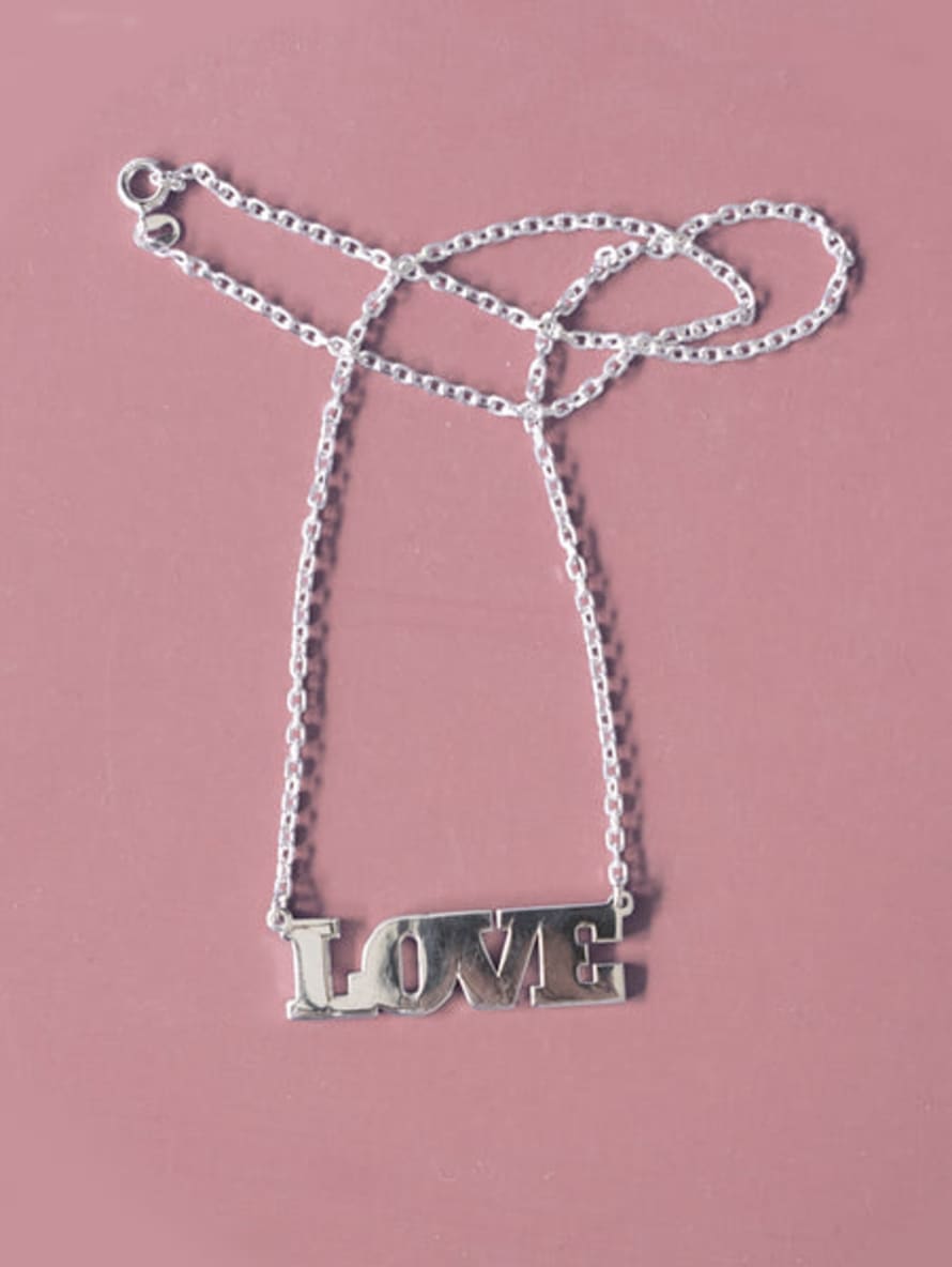 DandyStar Silver Love Necklace