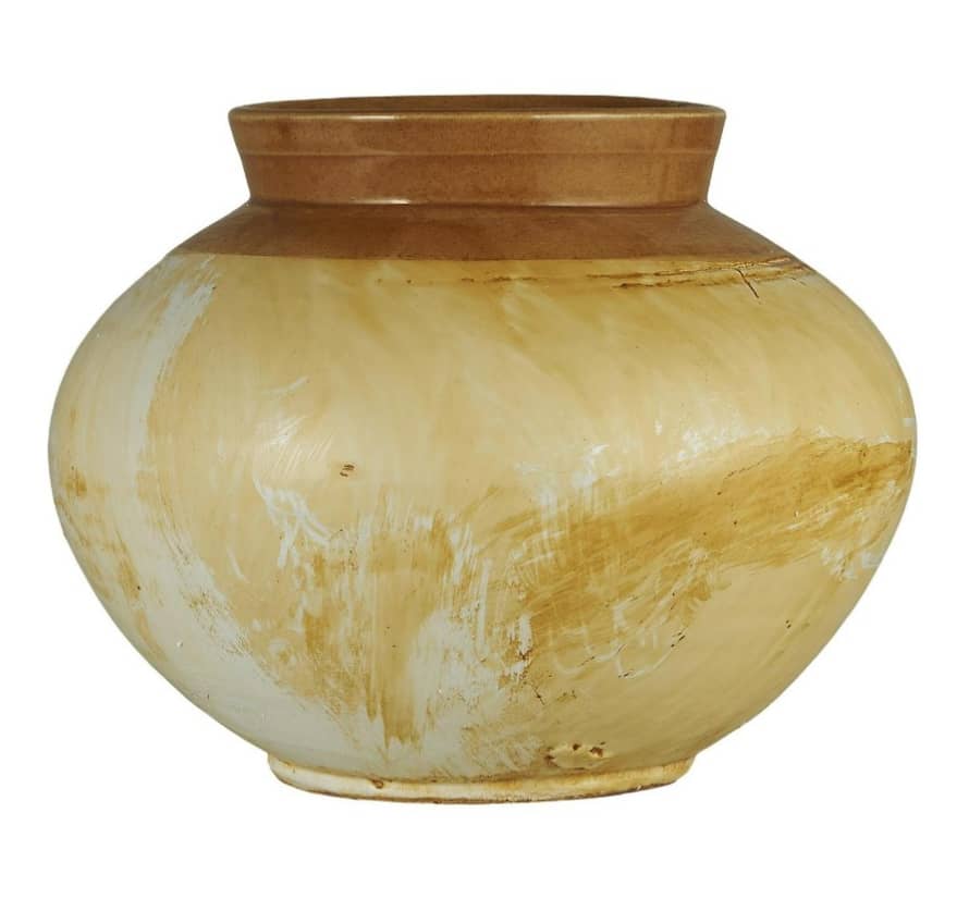 Ib Laursen Unique Ceramic Round Jar