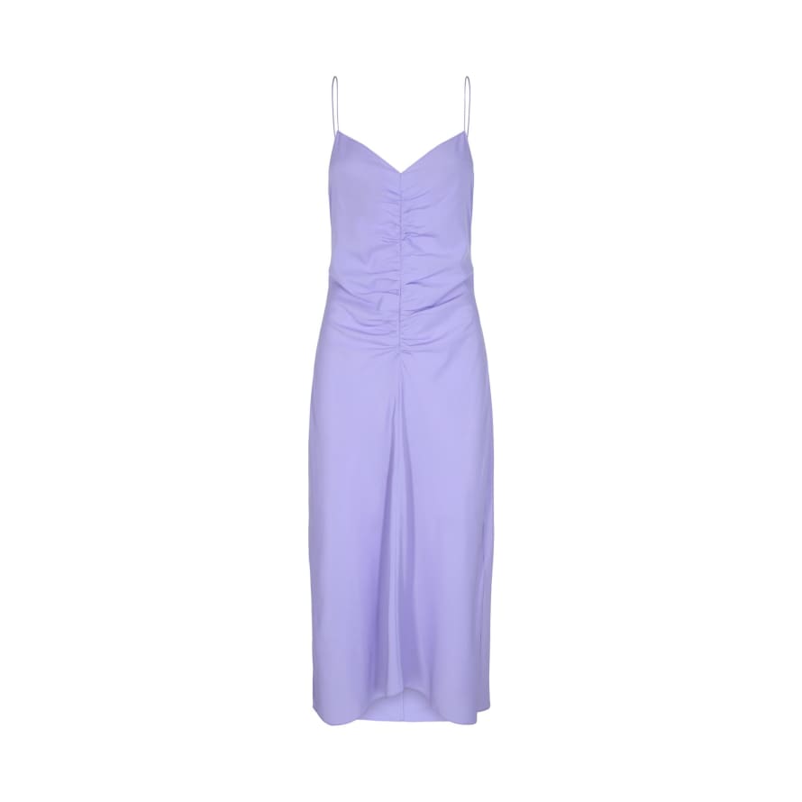 Designers Remix Valerie Drape Slip Dress Lavender
