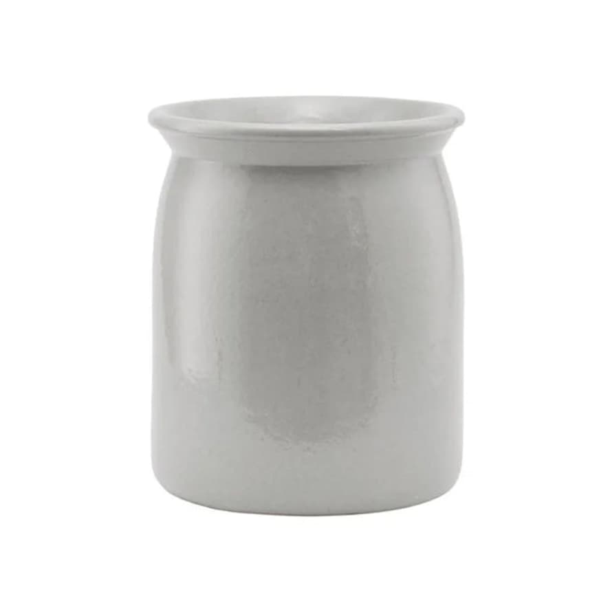 House Doctor Ceramic Jar | Shellish Grey