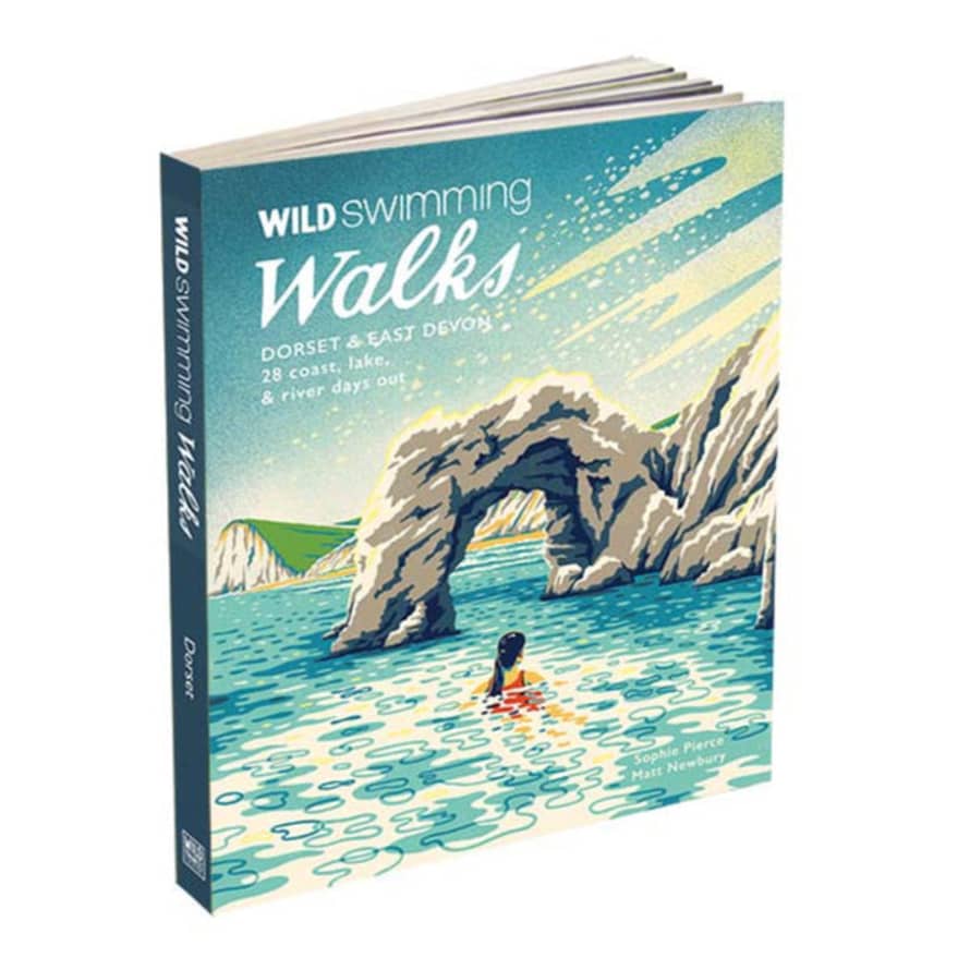 Wild Things Publishing Wild Swimming Walks - Dorset & Devon Paperback Book