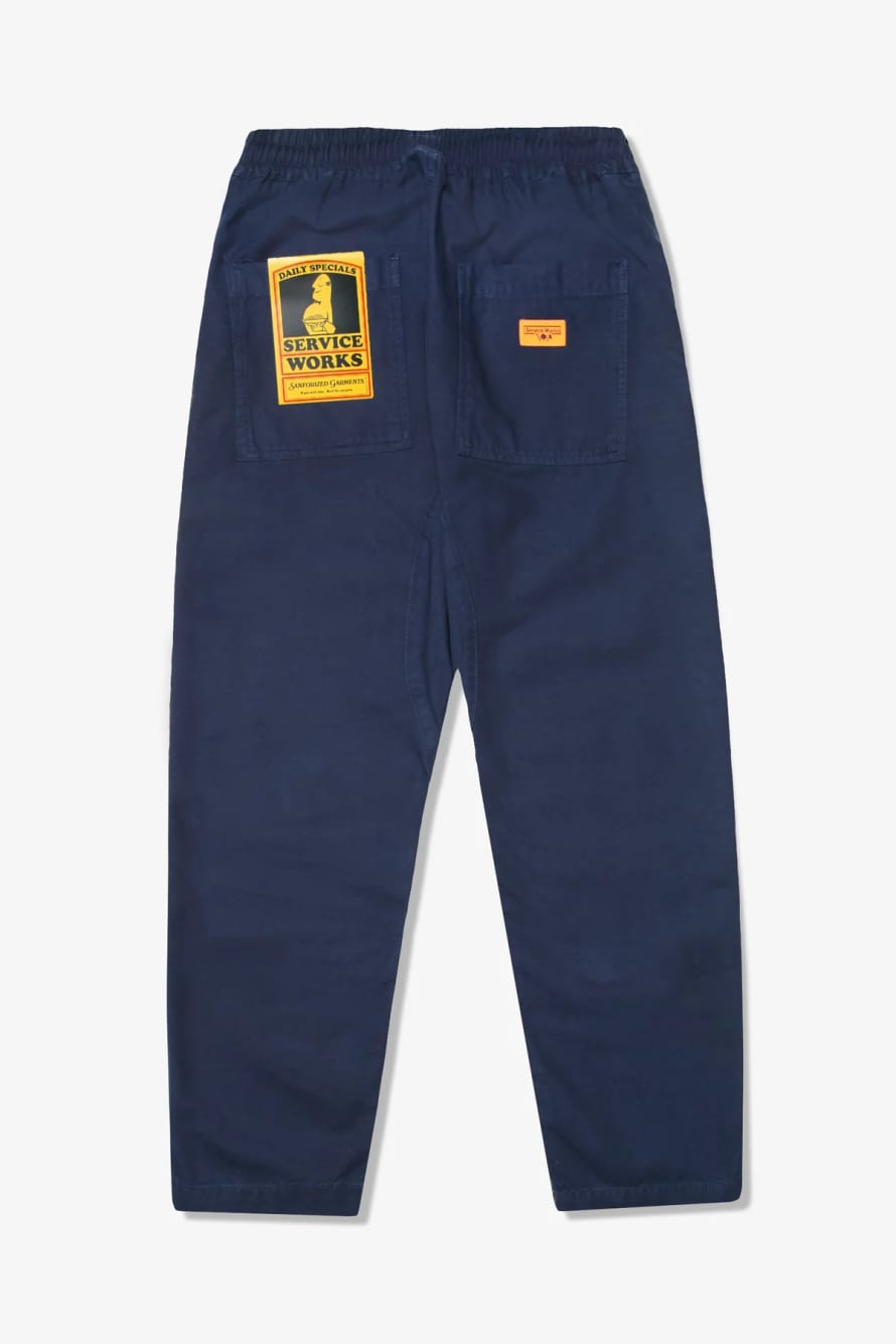 Service Works Classic Chef Pants - Navy