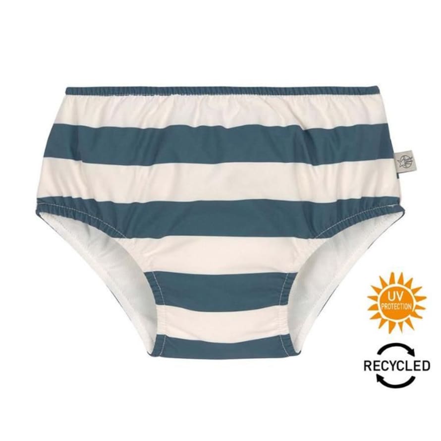 Lässig Blue Stripes Diaper Swimsuit