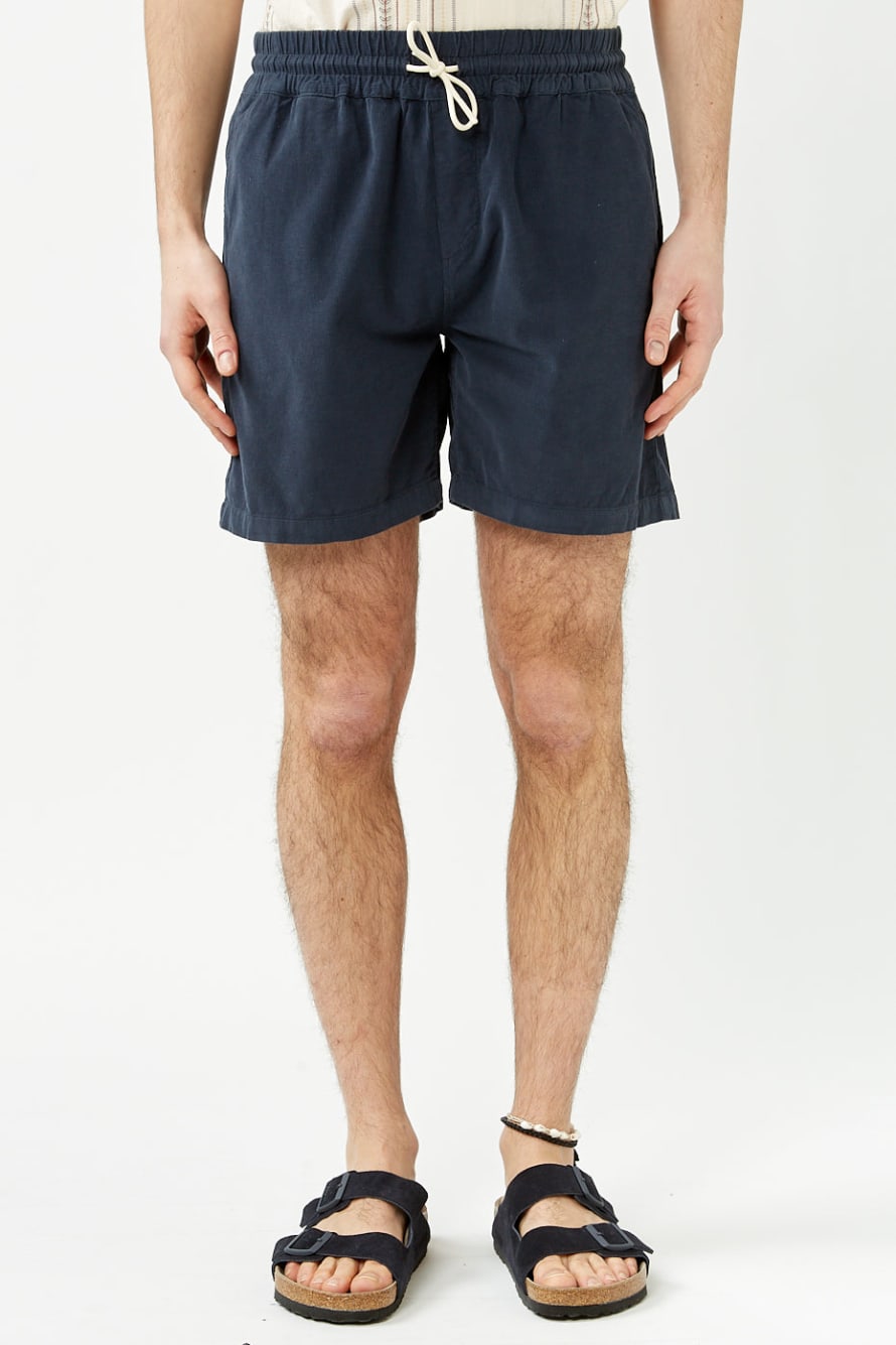  Portuguese Flannel Navy Cord Shorts