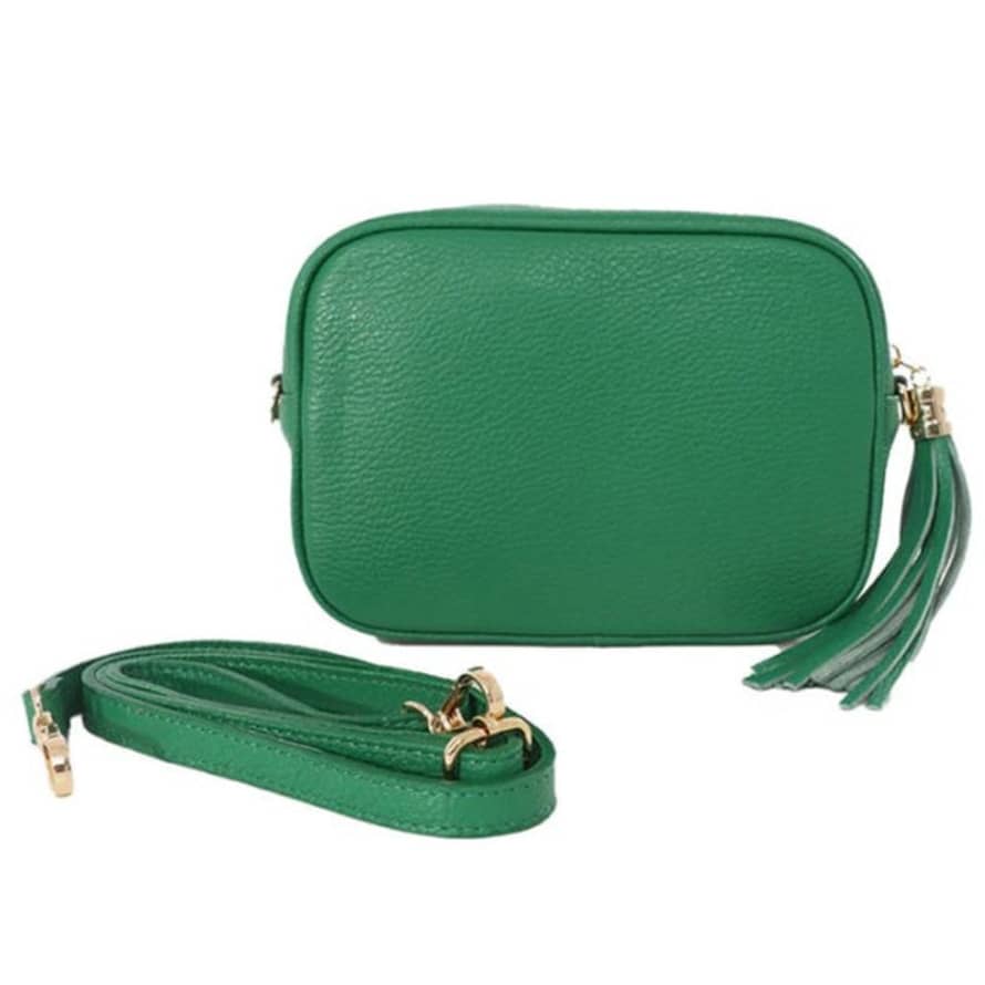 livs Leather Handbag - Green