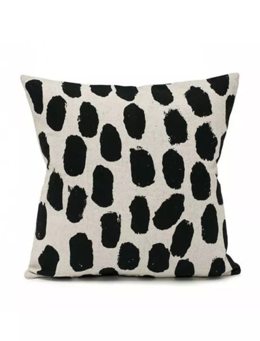 Fine Little Day Black Dots Cushion Cover