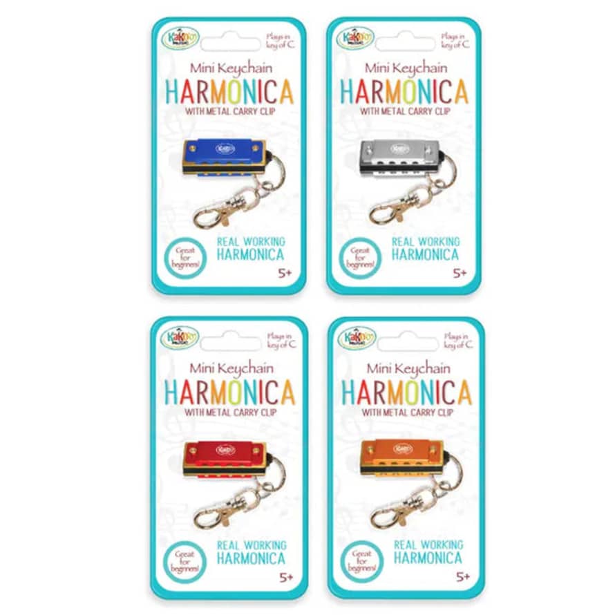 Salus Brand Kako'o Music - Mini Keychain Harmonicas