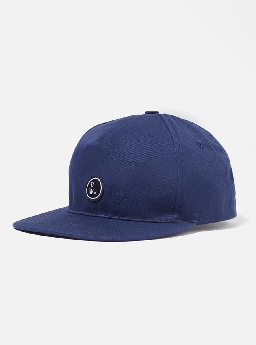 Universal Works Navy Twill Cotton Baseball Hat