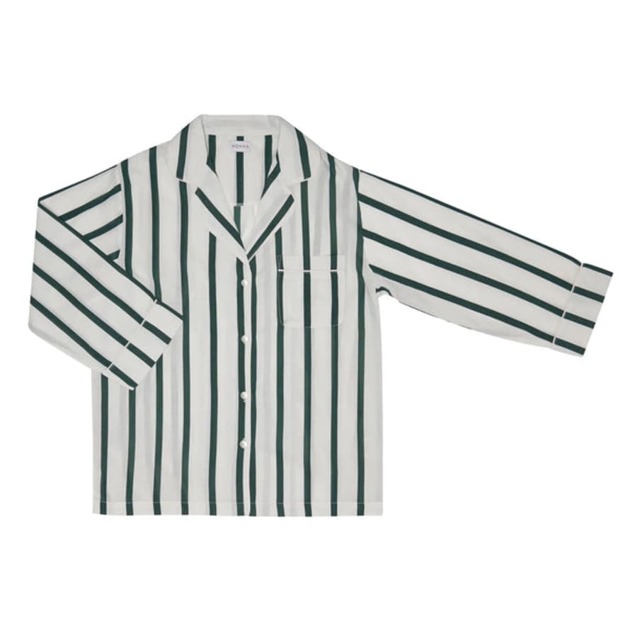 Honna London Green Stripe Pyjama Set