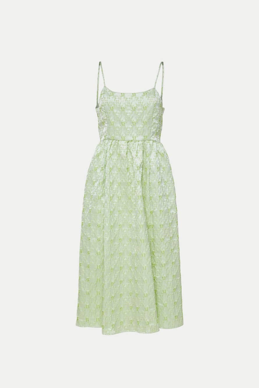 Selected Femme Absinthe Green Bailey Dress
