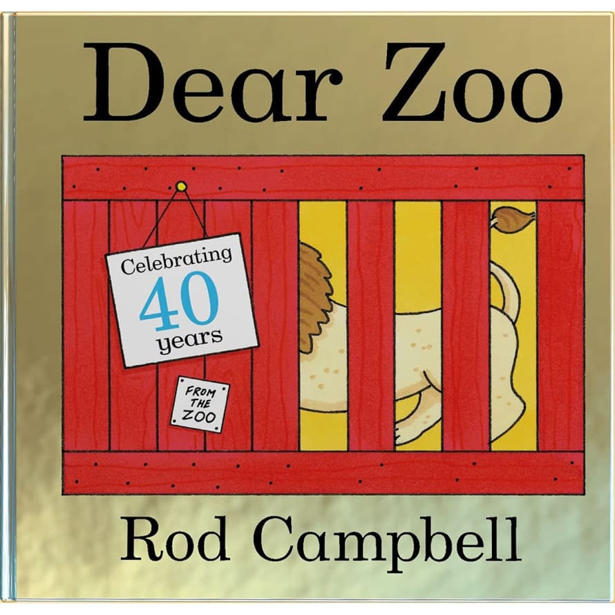 Pan Macmillan Dear Zoo 40th Anniversary Board Book by Rod Campbell