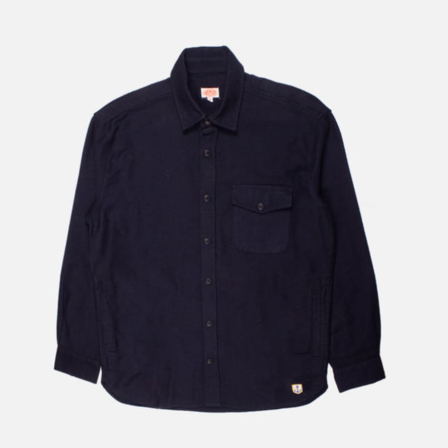 Armor Lux Overshirt - Rich Navy