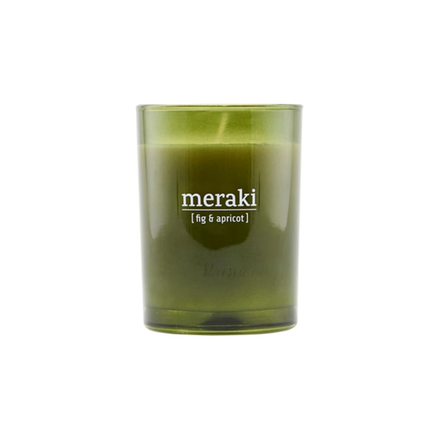 Meraki Fig and Apricot Scented Candle 
