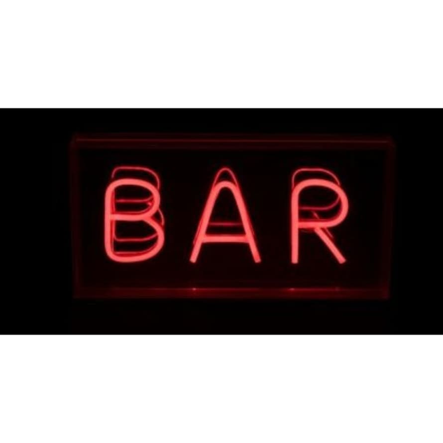 Amber Bright Creations Bar Neon Acrylic Light Box