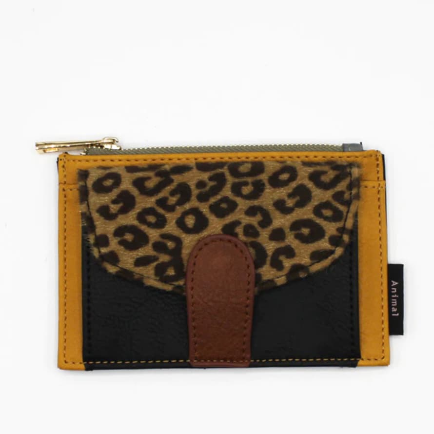 House of disaster Leopard Animal Print Purse