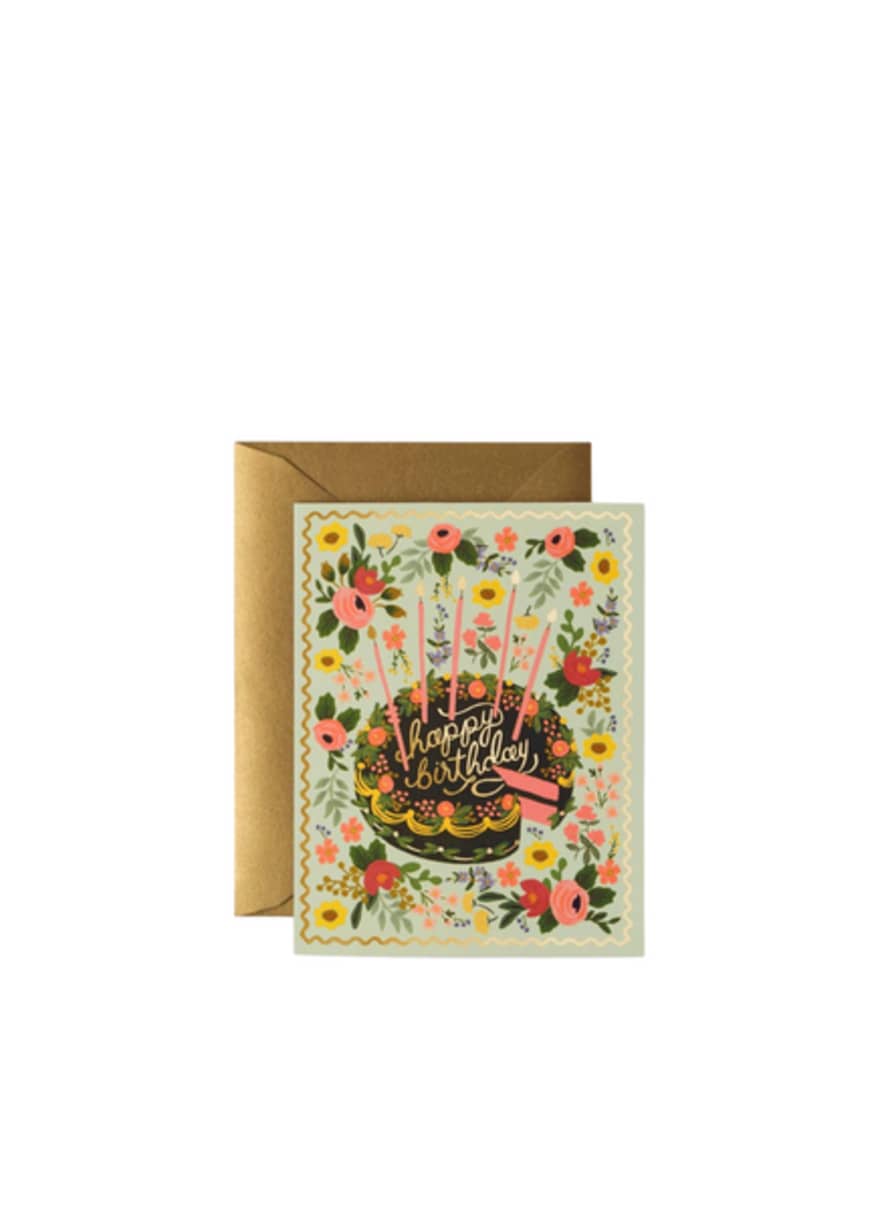 Rifle Paper Co. Floral Cake Birthday