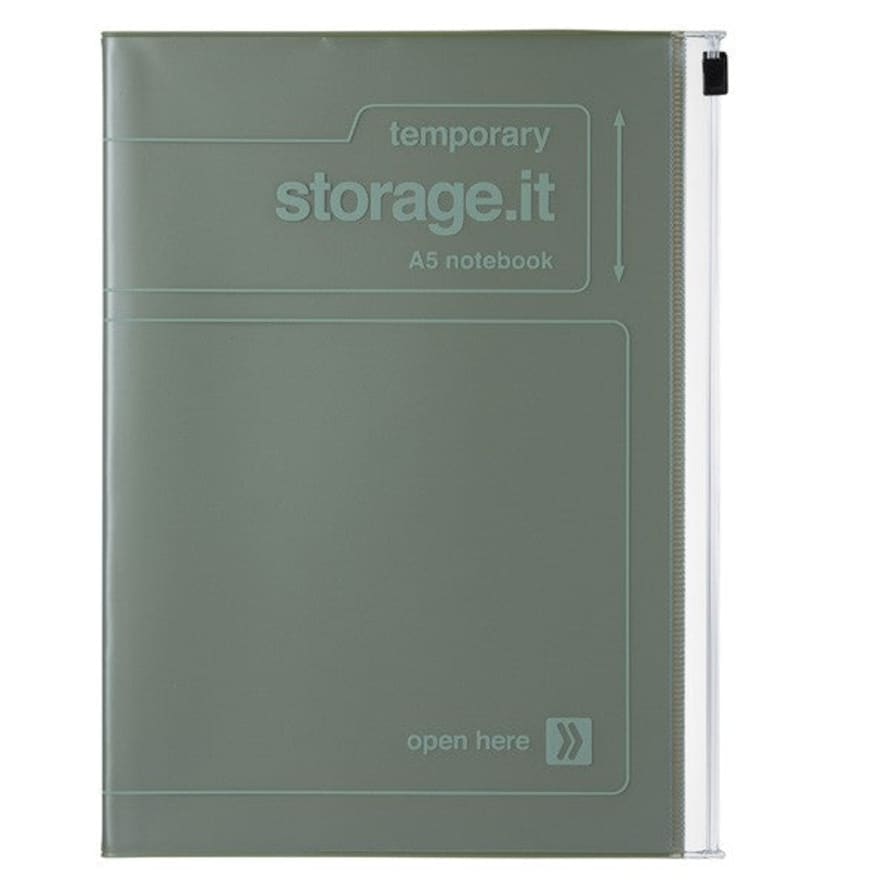 Turnaround Storage It - A5 Noteboook - Green