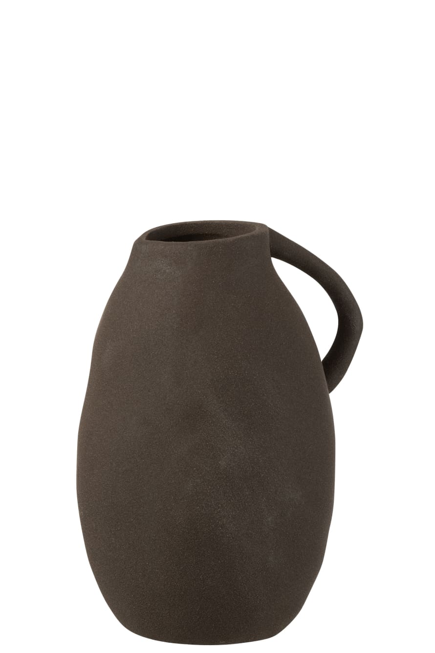 JLine Vase Jug Ceramic Black Medium 