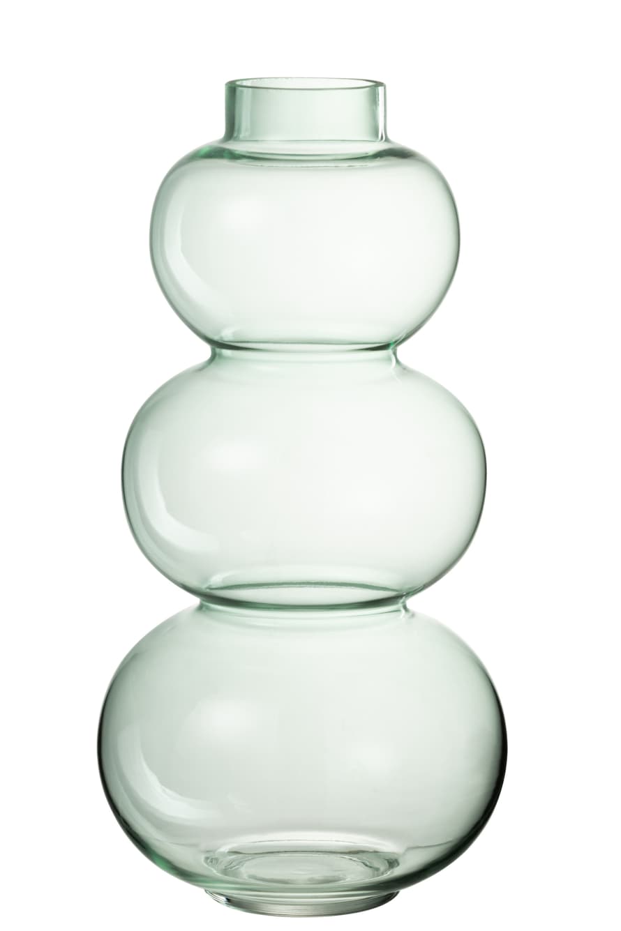 JLine Vase Globes Glass Green Large